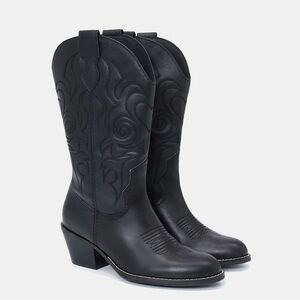 Extra wide calf Western Cowboy Boots 8WW